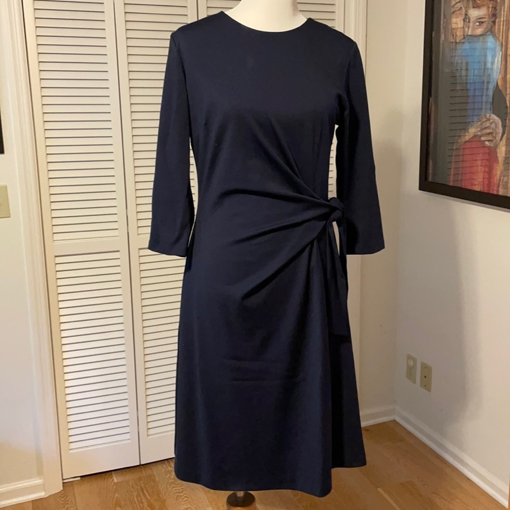 Brand New J.McLaughlin Bainbridge Navy Dress M